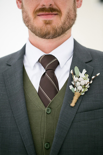 Snowy winter wedding inspiration Wedding Inspiration