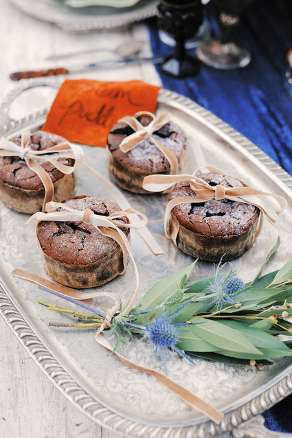 Rustic Christmas inspired food and drink