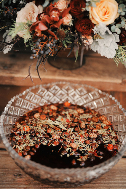 Rustic Christmas Punch Inspiration