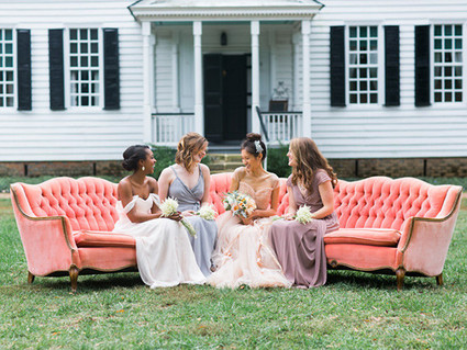 Intimate pastel wedding inspiration Wedding Inspiration