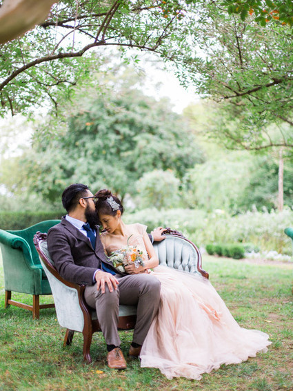 Intimate pastel wedding inspiration Wedding Inspiration