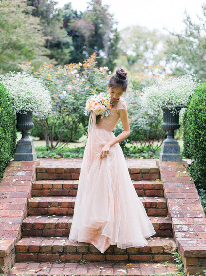 Intimate pastel wedding inspiration Wedding Inspiration