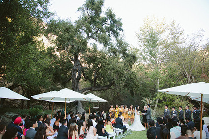Whimsical California Wedding Ceremony