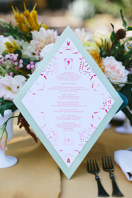 Whimsical California Wedding Invitation