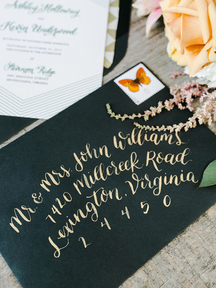 Calligraphy Wedding Inspiration