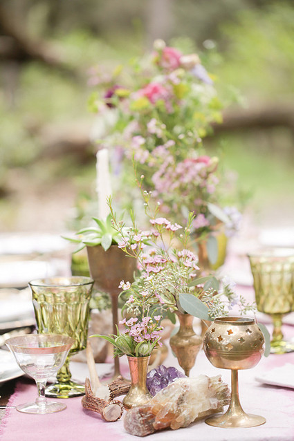 Modern Bohemian Wedding Decor Inspiration