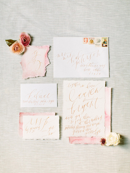 valentines day inspired invitation