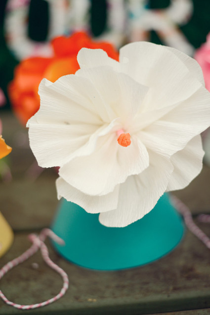 Paper Flowers Wedding Inspiration