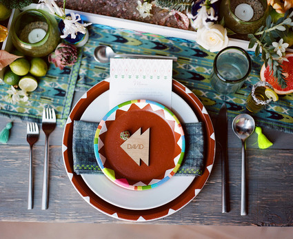 Mexican themed tablescape