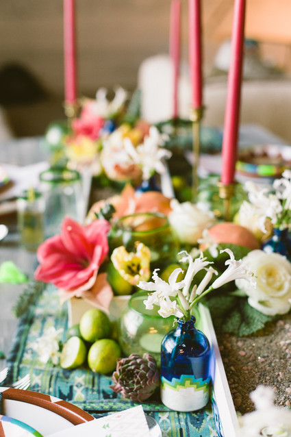 Mexican themed tablescape