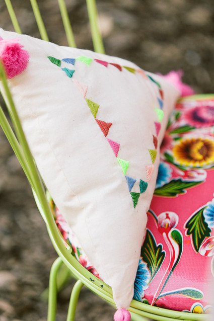 Tassel pillow