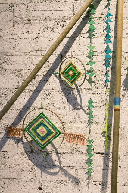 Gods Eye wedding decor