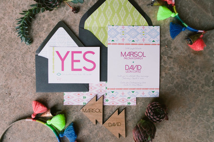 Mexican themed invites