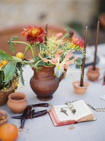 Spanish wedding decor