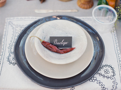 Spanish wedding decor