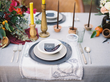 Spanish wedding decor