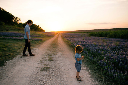 Texas Blue Bonnet Family Photos by Alysha Rainwaters | 100 Layer Cakelet Inspiration