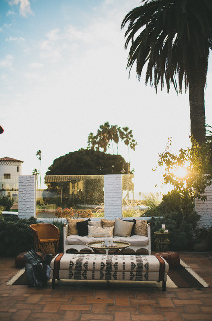 Southern California desert wedding