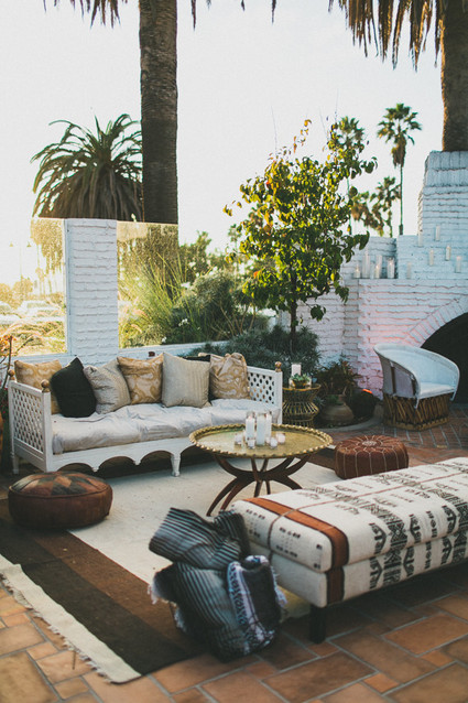 Southern California desert wedding