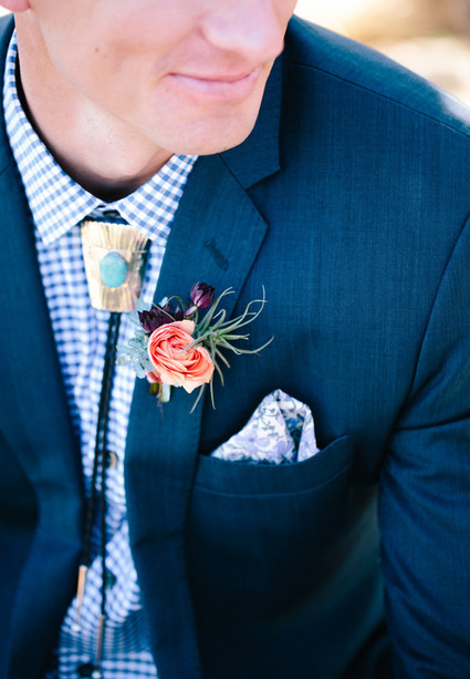 Southwestern groom attire