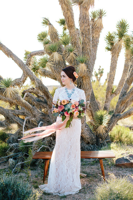 Colorful dahlia bouquet