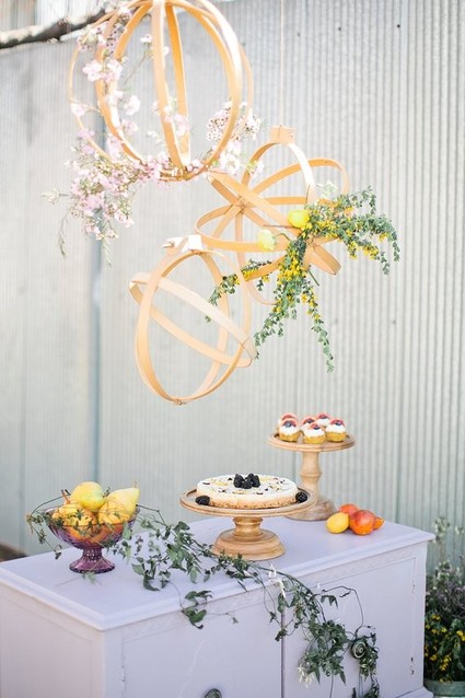 Modern spring wedding inspiration