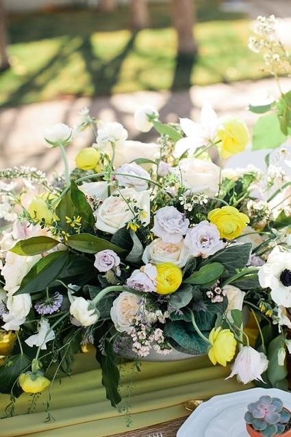Modern spring wedding inspiration