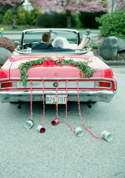 Vintage getaway car