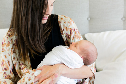 White nursery inspiration and newborn photos by Hello Pinecone Inspiration