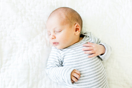 White nursery inspiration and newborn photos by Hello Pinecone Inspiration