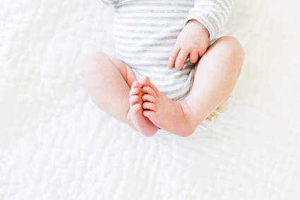 White nursery inspiration and newborn photos by Hello Pinecone Inspiration