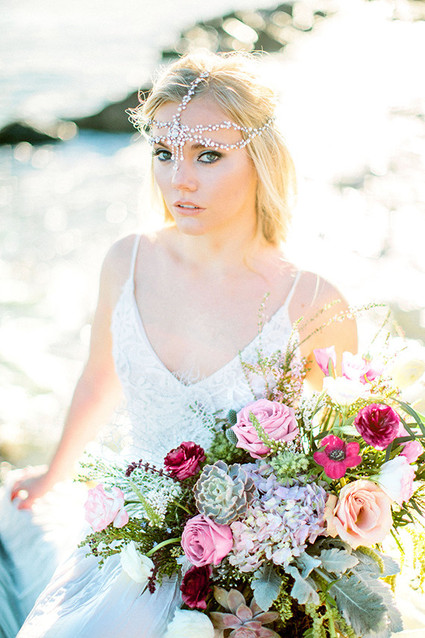 Red and pink bouquet