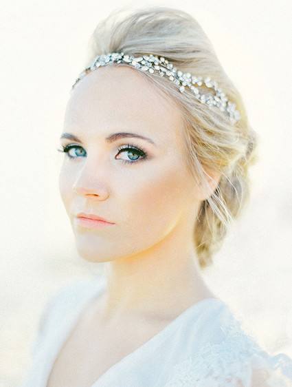 Vintage rhinestone headpiece