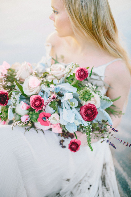 Red and pink bouquet