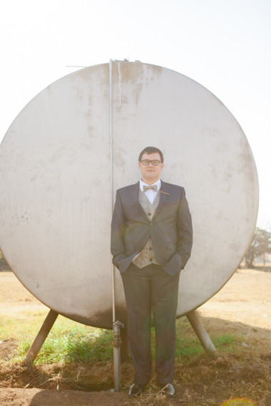 Colorful South African Groom