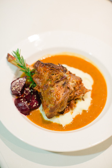 Wedding entree