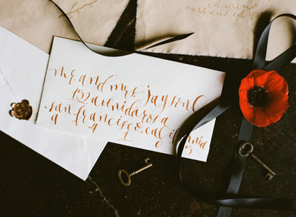 Dramtic Dutch Wedding Invitations