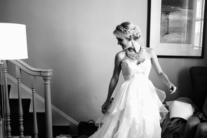 Modern Nebraska wedding