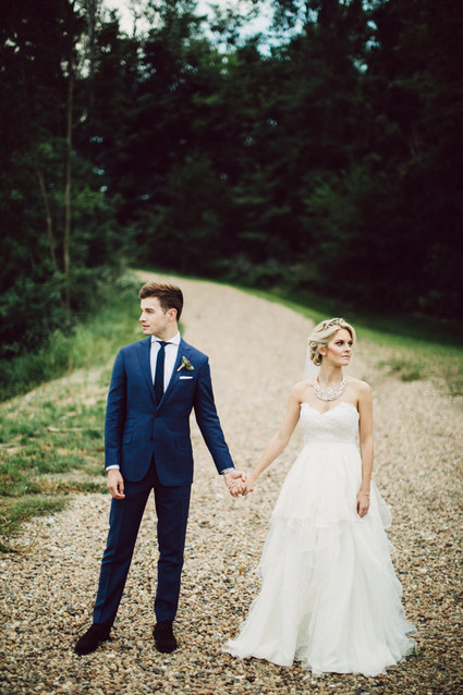 Modern Nebraska Wedding Portrait