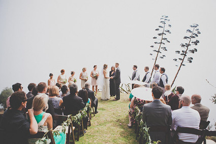 Colorful Bohemian Big Sur Wedding