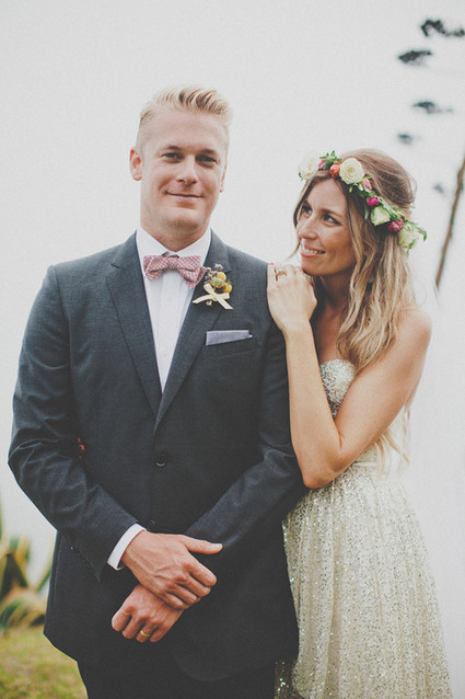 Colorful Bohemian Wedding Portraits