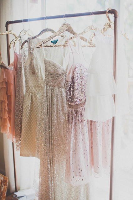 Colorful Bohemian Wedding Dresses Inspiration