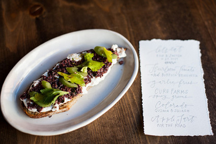 Toast with avocado and jam