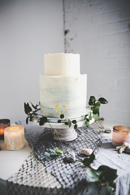 Bohemian Seaside Wedding Cake