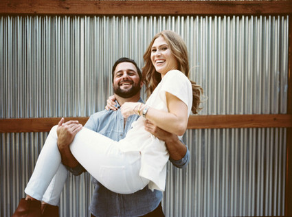 Texas Home Engagement Shoot