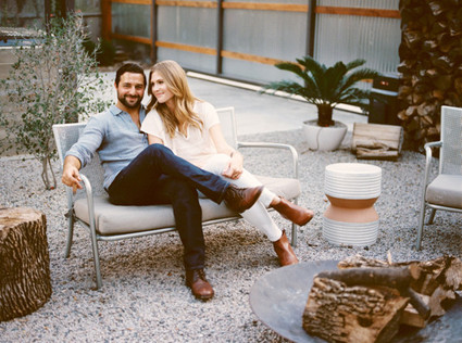 Texas Home Engagement Shoot