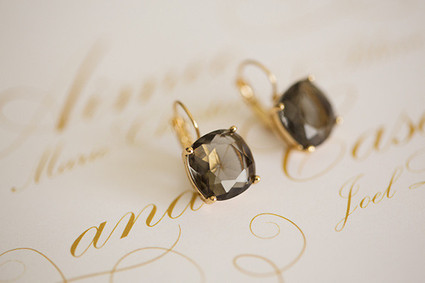 Silver earrings