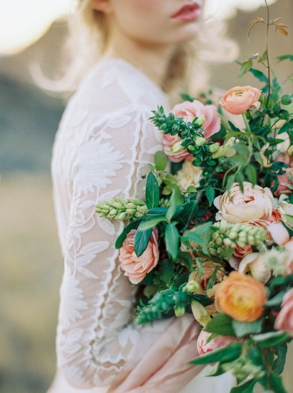 Organic Natural Oregon Wedding Inspiration Inspiration