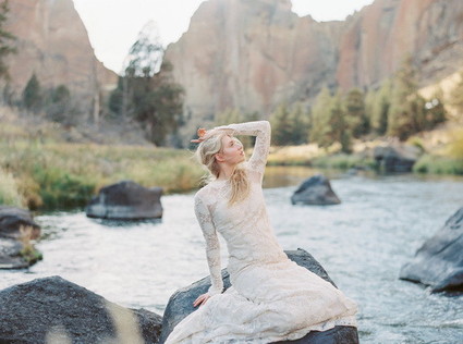 Organic Natural Oregon Wedding Inspiration Inspiration