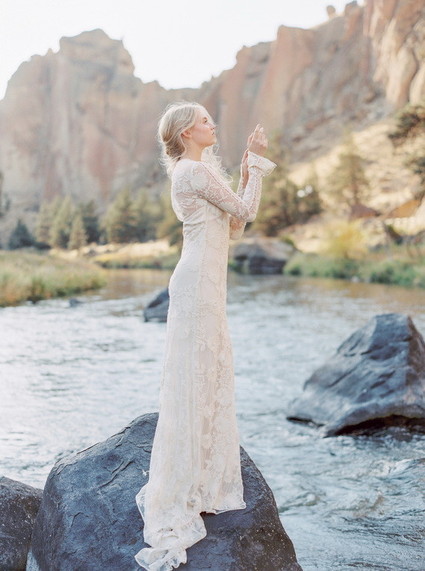 Organic Natural Oregon Wedding Inspiration Inspiration
